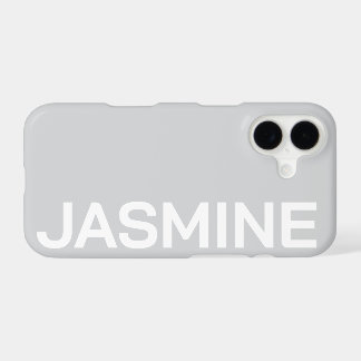 Personalised Name Simple Minimal Monogram Modern
