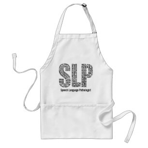 Personalised Name Speech Therapist SLP Standard Apron