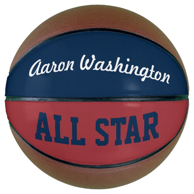 Personalised Name Sports Basketball Gift (Front)