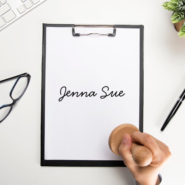 Personalised Name Stamp Self Inking Signature (Creator Uploaded)
