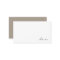 Personalised Name Stationery Enclosure Card