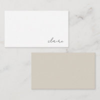Personalised Name Stationery