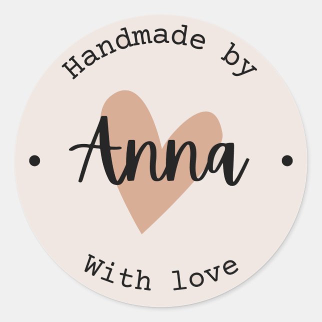 personalised name sticker (Front)