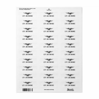Personalised Name Sticker Labels