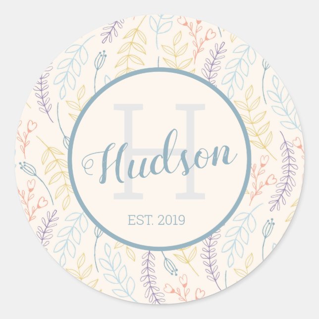 Personalised Name Stickers (Front)