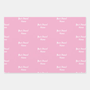 Personalised Name Stylish Modern Merry Christmas Wrapping Paper Sheet