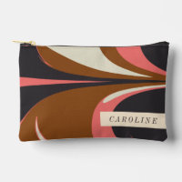 Personalised Name Stylish Retro Trendy Marble Art