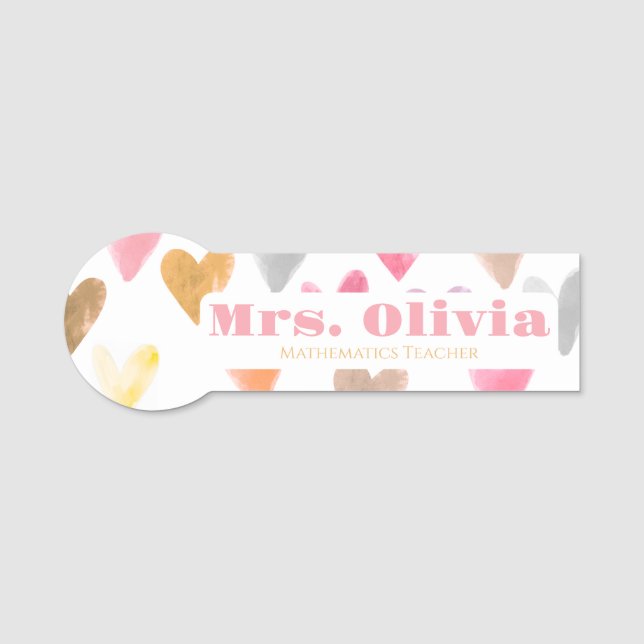 Personalised Name Tag (Front)