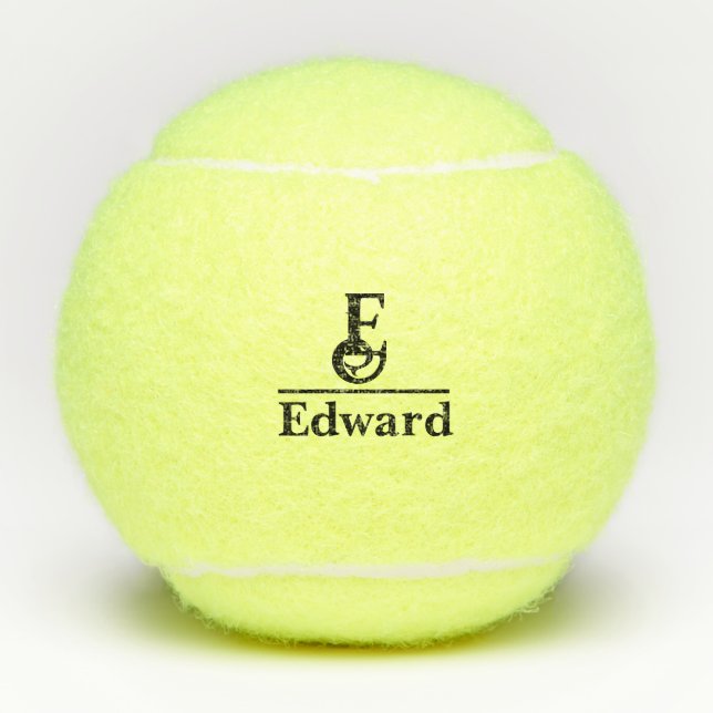 Personalised Name  Tennis Balls (Front)