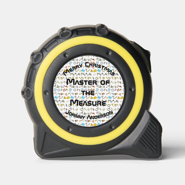 Personalised Name,Text "Master of the Measure" 1 (Front)