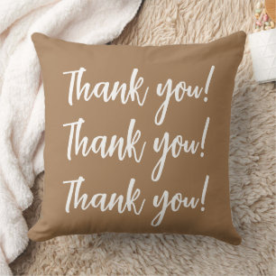 Personalised Name Thank You! Attitude of Gratitude Cushion