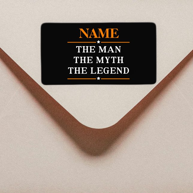 Personalised Name The Man The Myth The Legend (Creator Uploaded)