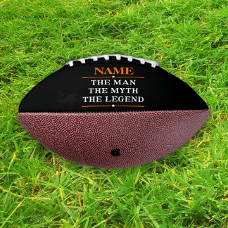 Personalised Name The Man The Myth The Legend American Football