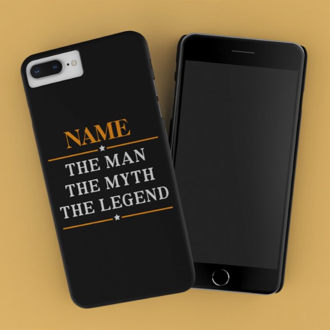 Personalised Name The Man The Myth The Legend Case-Mate iPhone Case (Creator Uploaded)