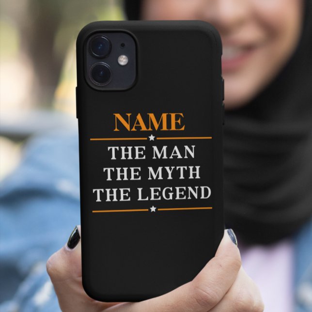Personalised Name The Man The Myth The Legend Case-Mate iPhone Case (Creator Uploaded)