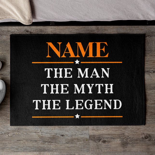 Personalised Name The Man The Myth The Legend Doormat (Creator Uploaded)
