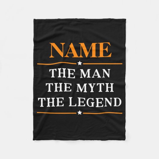 personalised name fleece blanket