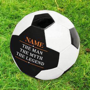 Personalised Name The Man The Myth The Legend Football