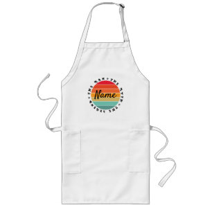 Personalised Name The Man The Myth The Legend   Long Apron