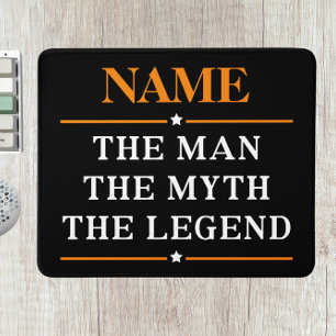 Personalised Name The Man The Myth The Legend Mouse Mat