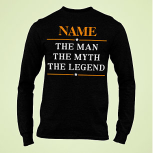 Personalised Name The Man The Myth The Legend T-Shirt