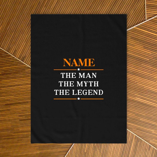 Personalised Name The Man The Myth The Legend Tablecloth (Creator Uploaded)