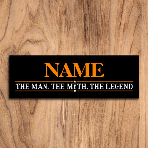 Personalised Name The Man The Myth The Legend Tag