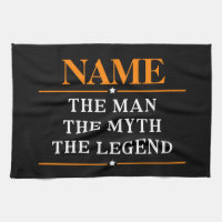 Personalised Name The Man The Myth The Legend