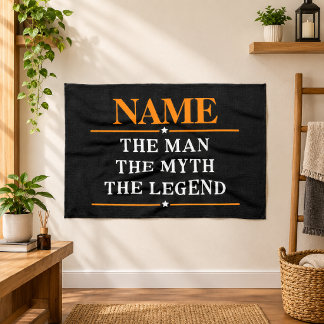 Personalised Name The Man The Myth The Legend Tea Towel