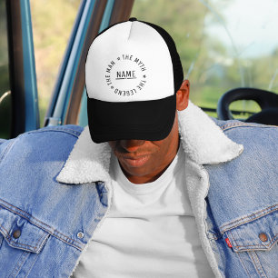 Personalised Name The Man The Myth The Legend Trucker Hat