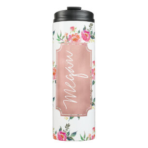 personalised name thermal tumbler