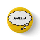 Personalised Name Think Bubble Fun Comic Book