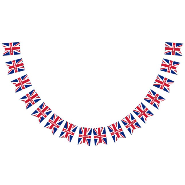 personalised name Union Jack bunting  (All)