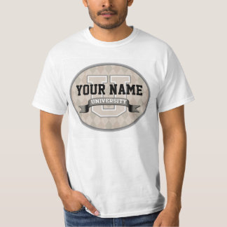 Personalised Name University Cool Funny Family T-Shirt