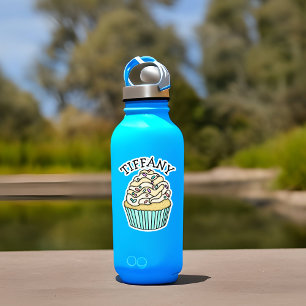 Personalised Name Vanilla Cupcake with Sprinkles