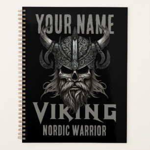 Personalised NAME Viking Warrior Heritage  Planner