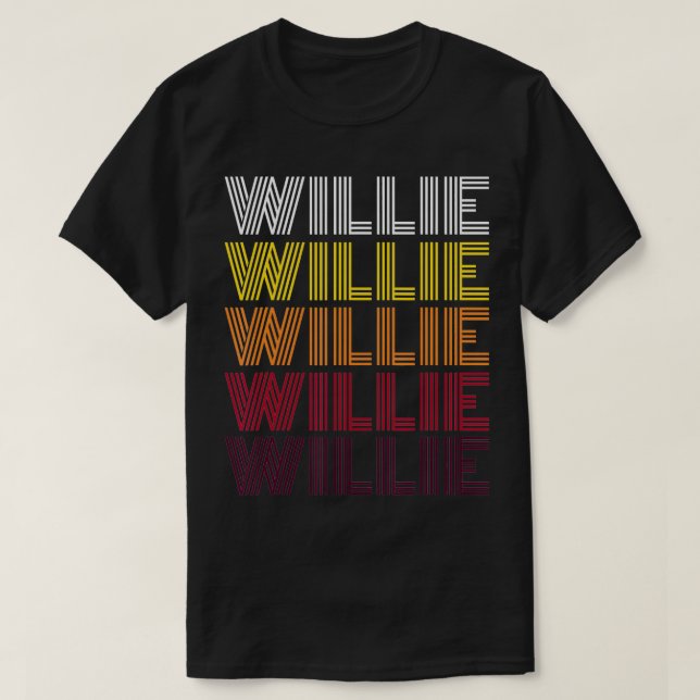 Personalised Name Vintage  T-Shirt (Design Front)