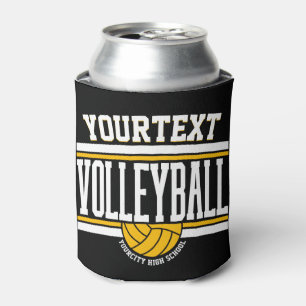 Personalised NAME Volleyball Player School Team Can Cooler