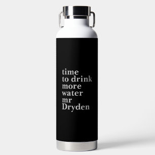 Personalised name water bottle