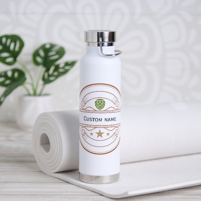 Personalised Name Water Bottle (Yoga)