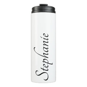 Personalised Name Wedding Gift Thermal Tumbler