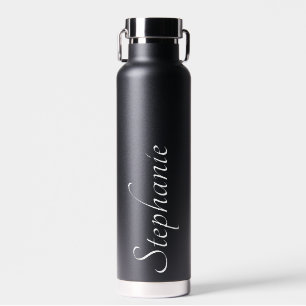 Personalised Name Wedding Gift Water Bottle