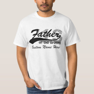 Personalised Name & Year Father of the Groom Shirt