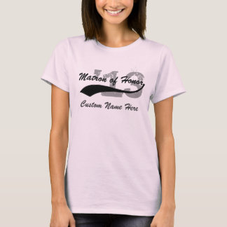 Personalised Name & Year Matron of honour Shirt