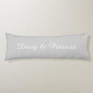 Personalised Names Couple Body Cushion