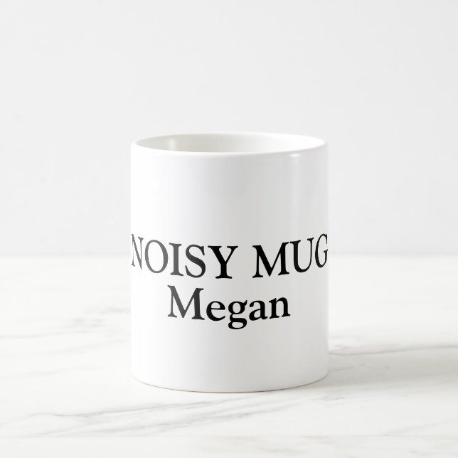 Personalised names on Coffee Mug. Office drinking  Coffee Mug (Center)