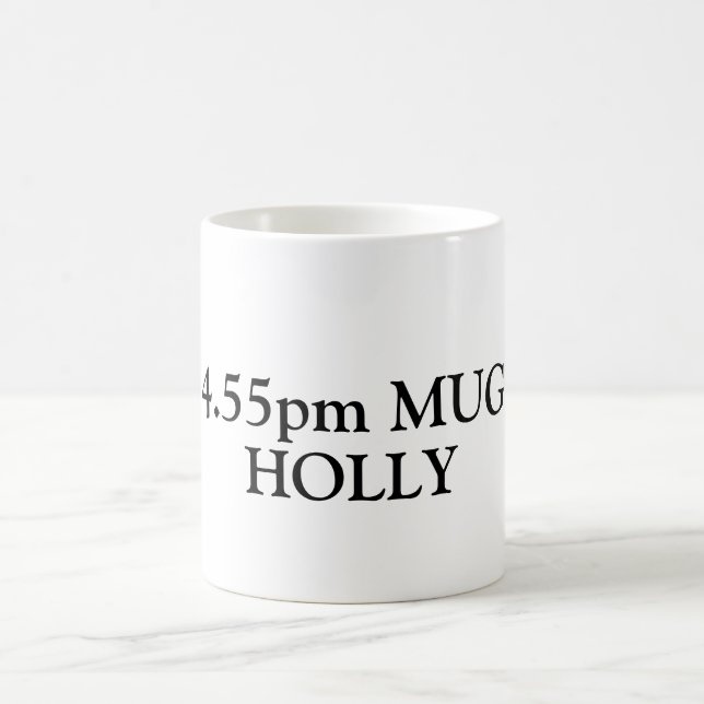 Personalised names on Coffee Mug. Office drinking  Mug (Center)