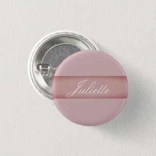 Personalised Nametag Button
