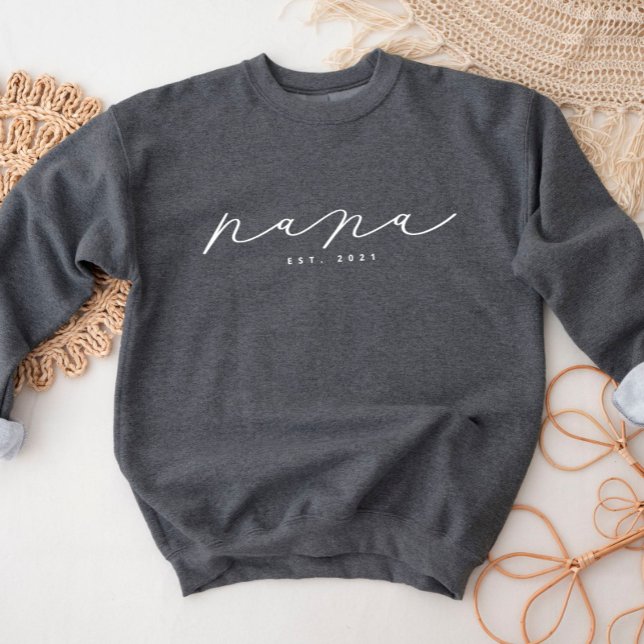 Personalised Nana Grandma Sweatshirt (Creator Uploaded)