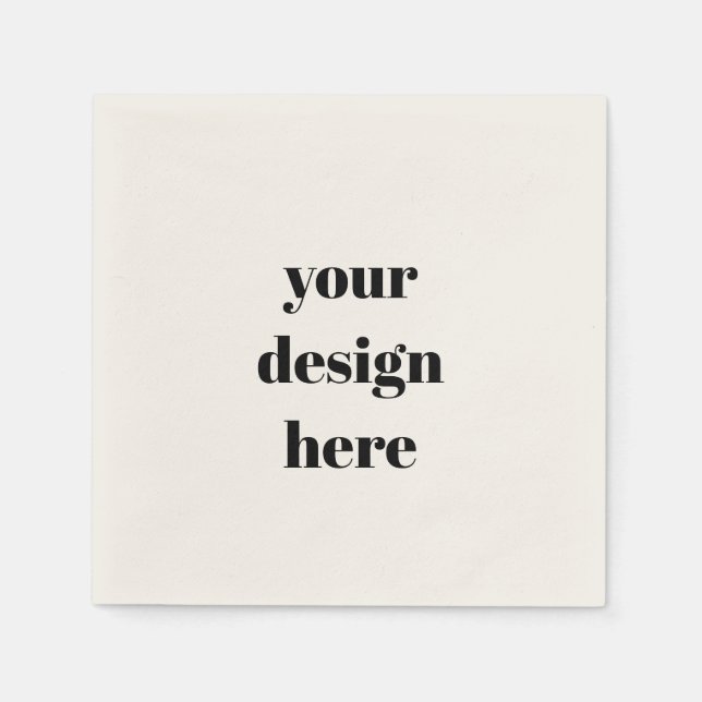 Personalised  napkin (Front)
